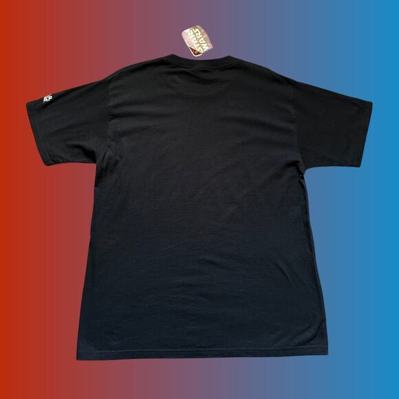 CSA Star Wars Y2K/90s Vintage Darth Maul NWT Black SS Tee Size L - Picture 7 of 7